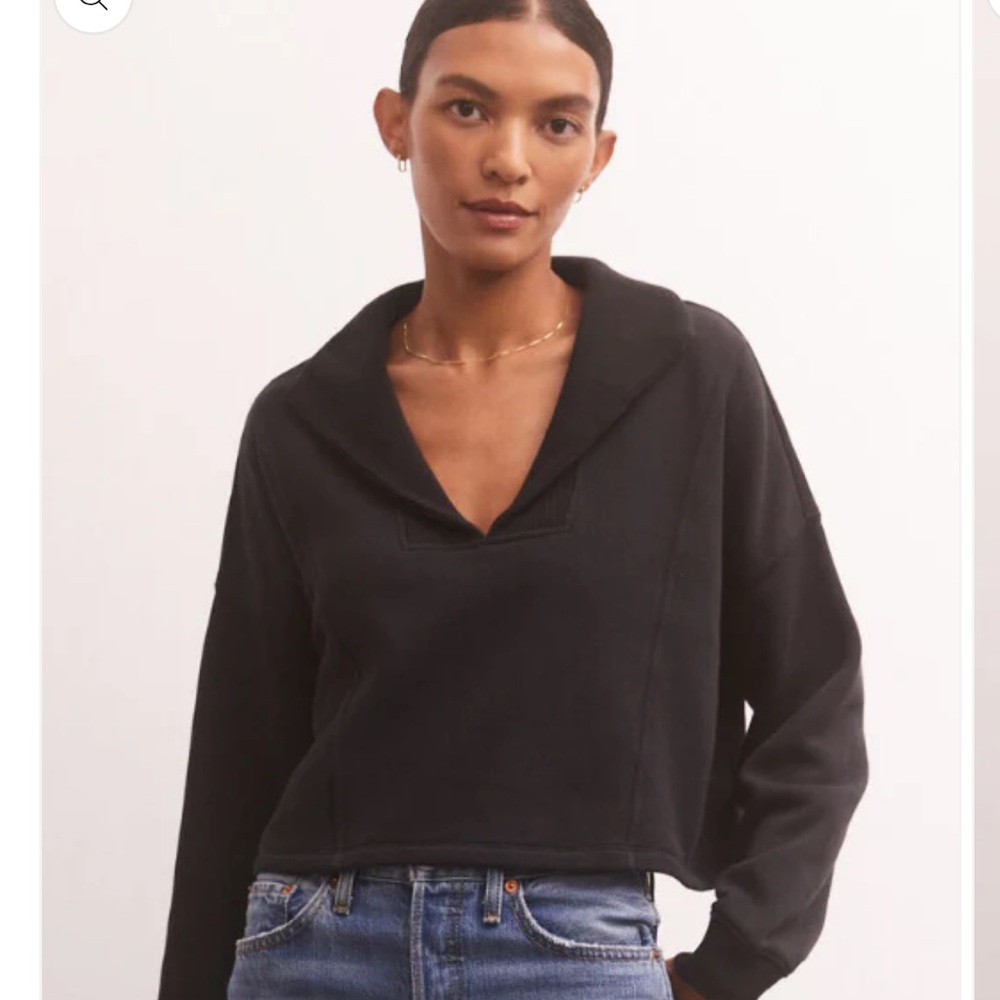 Z supply soho fleece sweatshirt